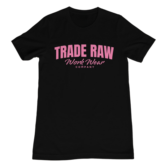 Trade Raw Pink Logo