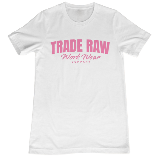 Trade Raw Pink Logo