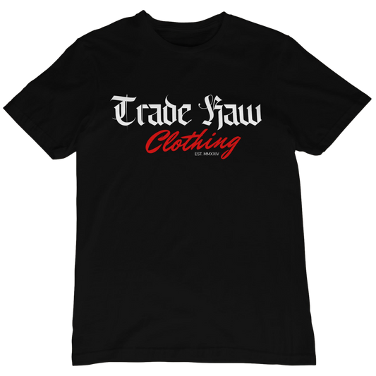 Trade Raw Calligraphy Logo